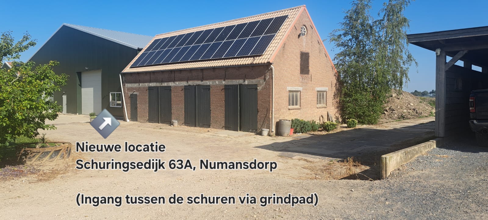 nieuwe locatie
